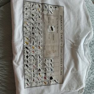 Mens Columbia fishing t-shirt